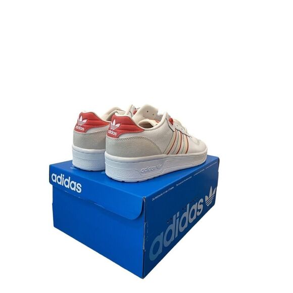 Adidas Rivalry Low Ewing Men 9-12 Casual Retro Shoe White Red Sneaker Trainer - Picture 16 of 16